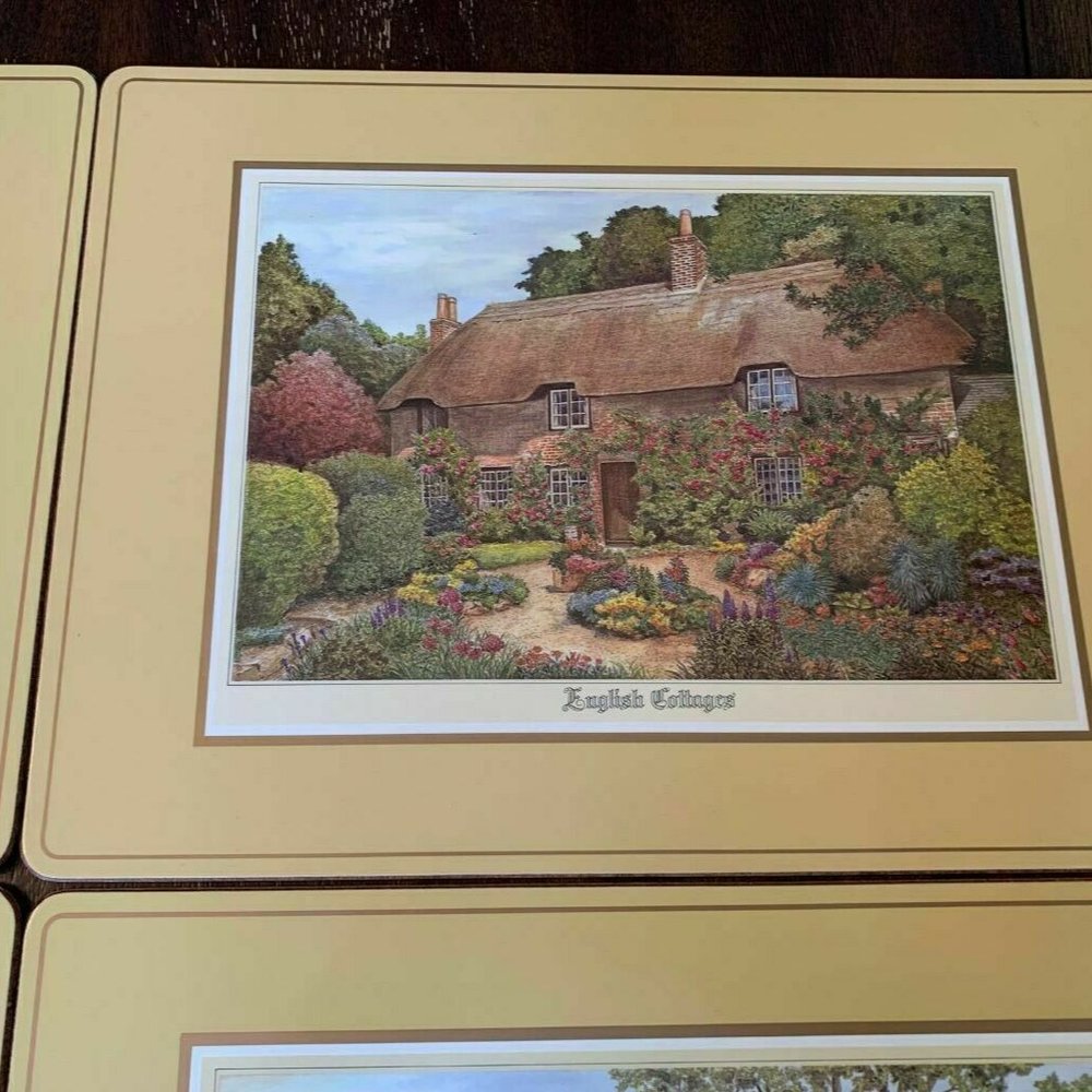 Pimpernel English Cottages Place Mats Made in Engl - Picture 5 of 9